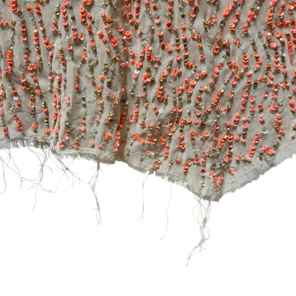 All Saints Hand Embellished Sequined Dress 4 - Picture 9 of 16